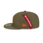 Alpha Industries X New York Yankees Green 59FIFTY Fitted Hat - Image 4