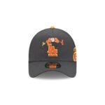 Los Angeles Dodgers Day of the Dead Graphite 9FORTY A-Frame Snapback Hat - Image 2